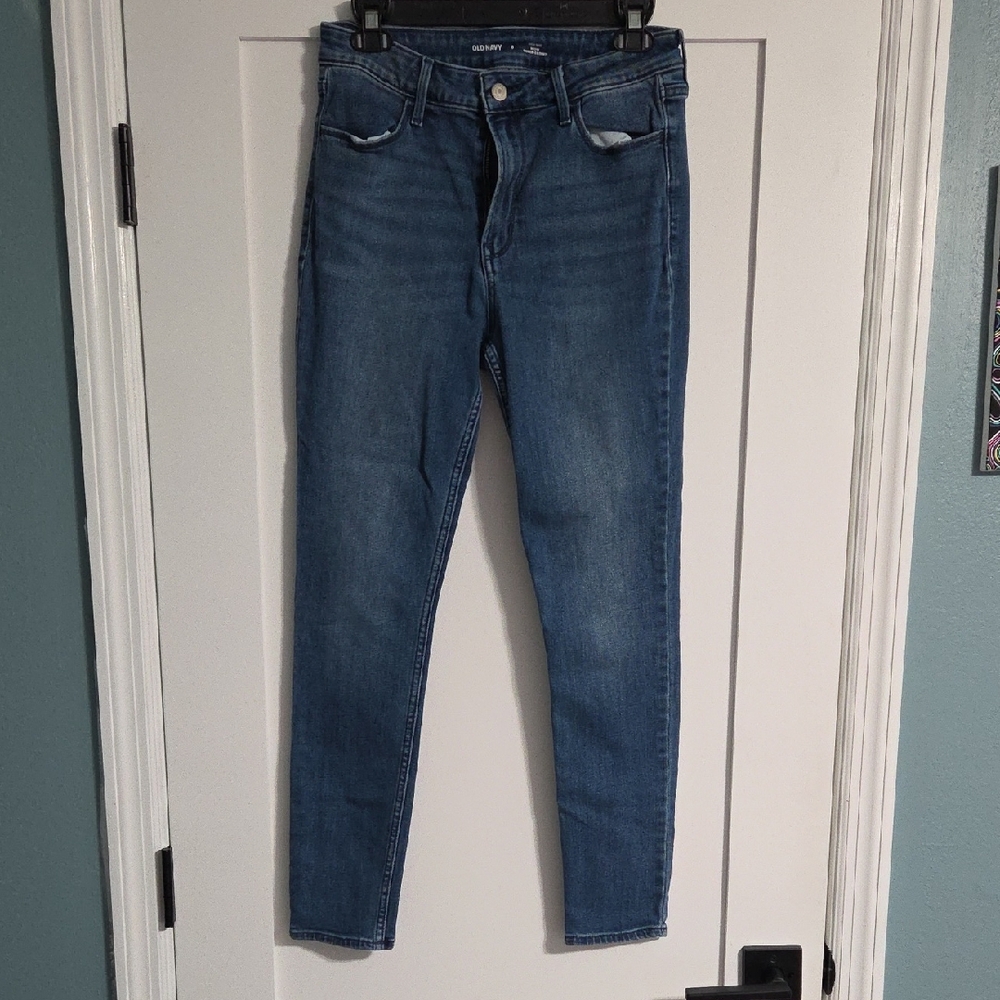 Old Navy Women's Classic Blue Skinny Jeans